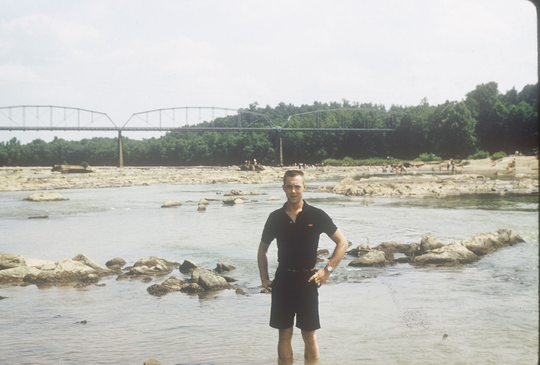Buffalo Shoals Rd Ted Orren after getting out of Army April 1958